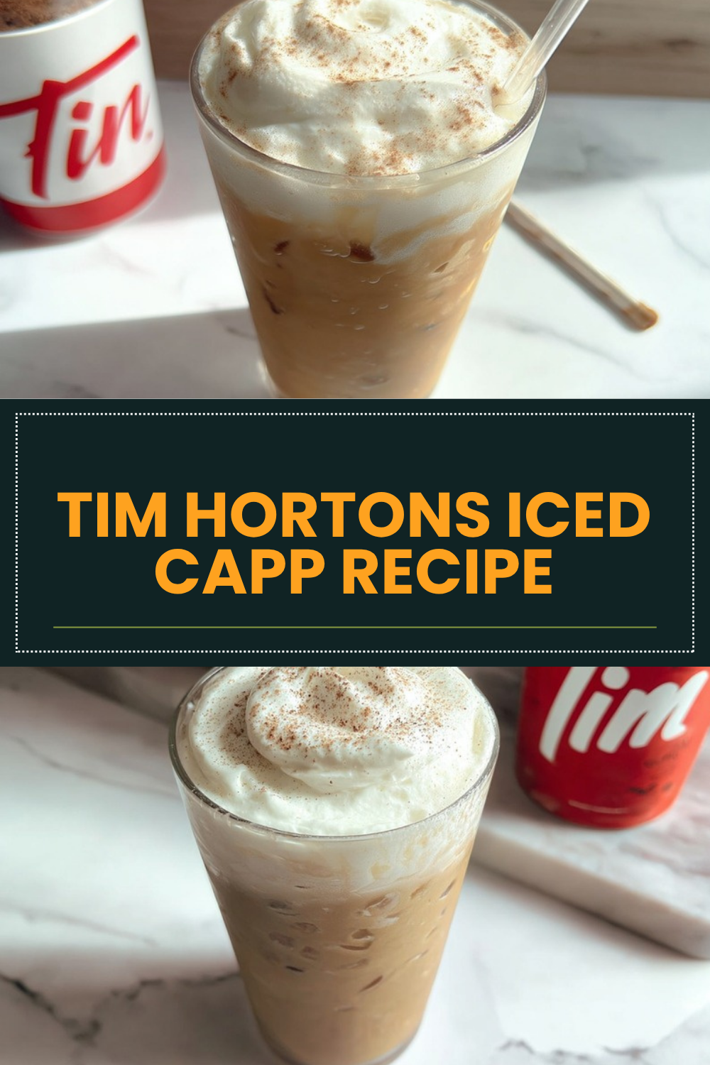 Tim Hortons Iced Capp Recipe