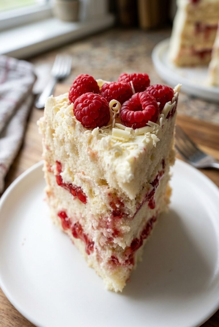 White Chocolate Raspberry Cake 86.Png