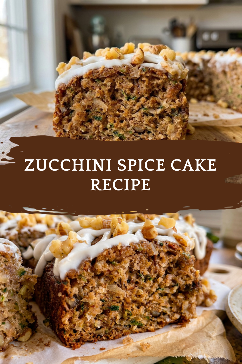 Zucchini Spice Cake Recipe