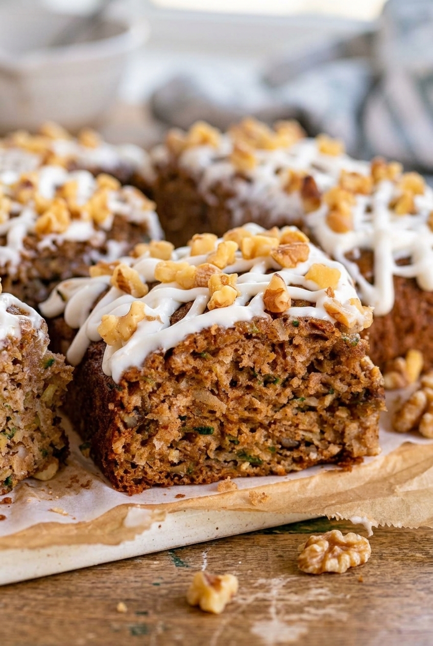 Zucchini Spice Cake Recipe