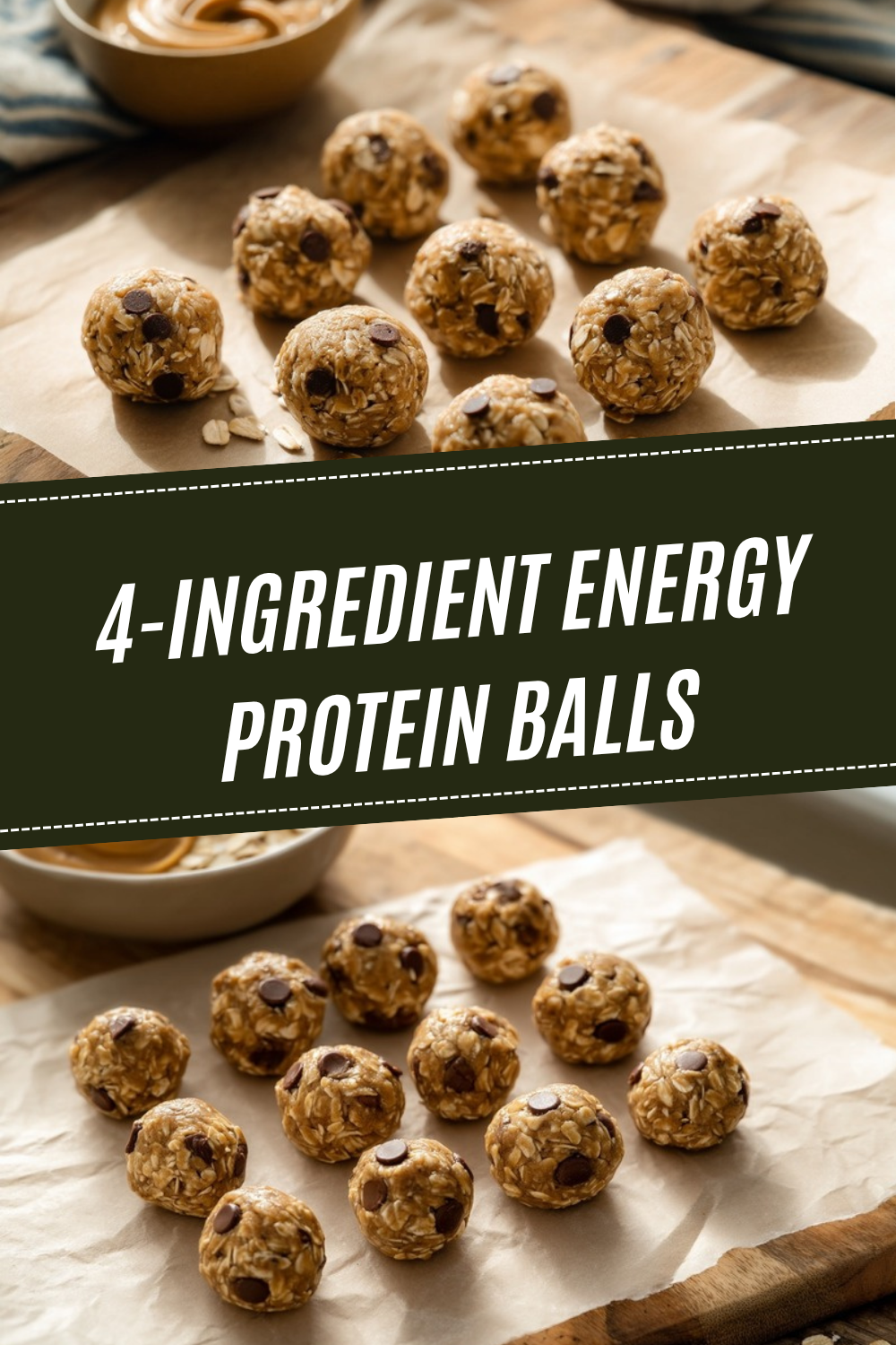 4-Ingredient Energy Protein Balls