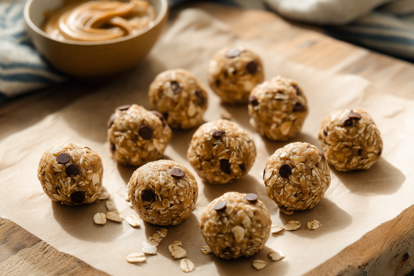 4-Ingredient Energy Protein Balls