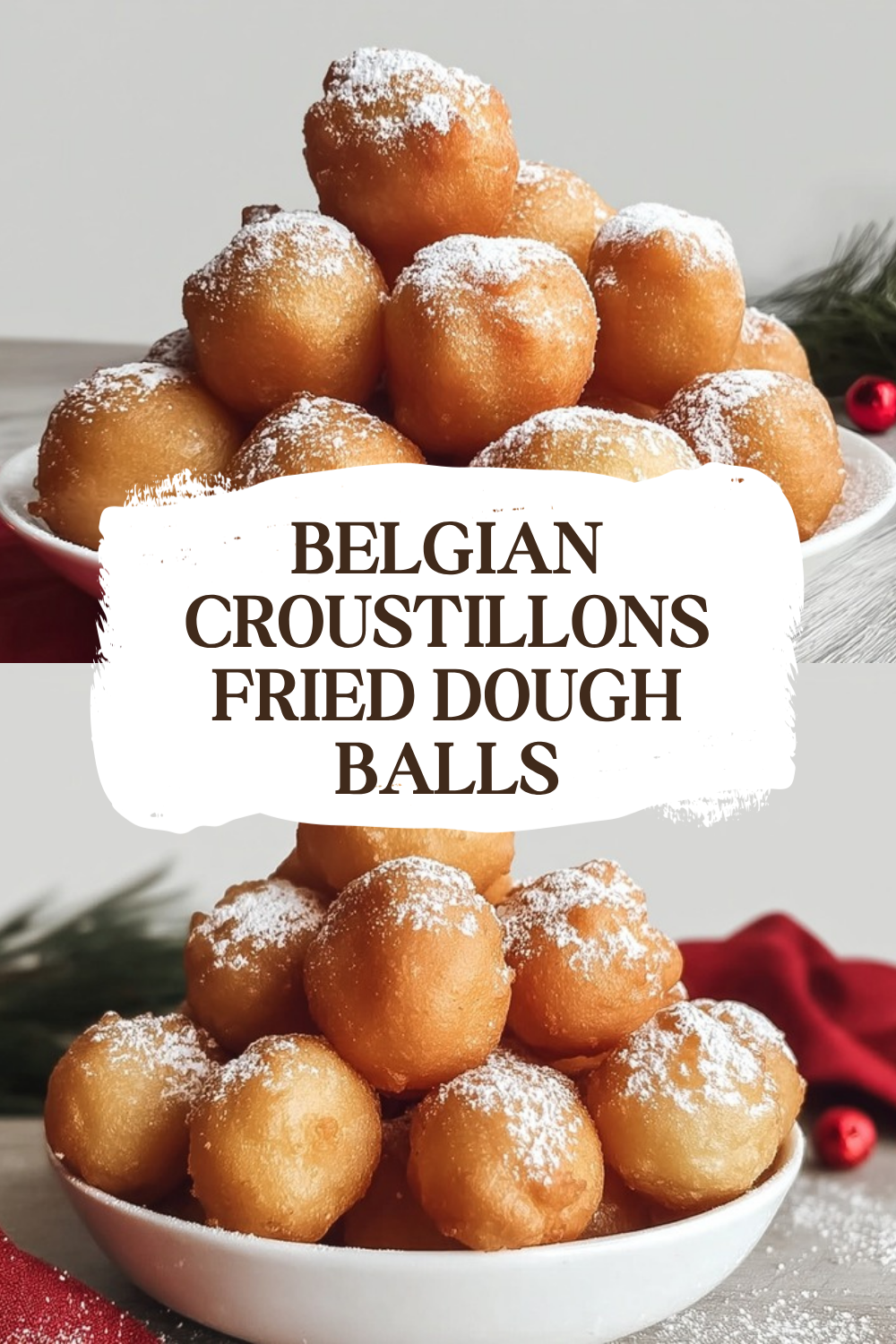 Belgian Croustillons Fried Dough Balls
