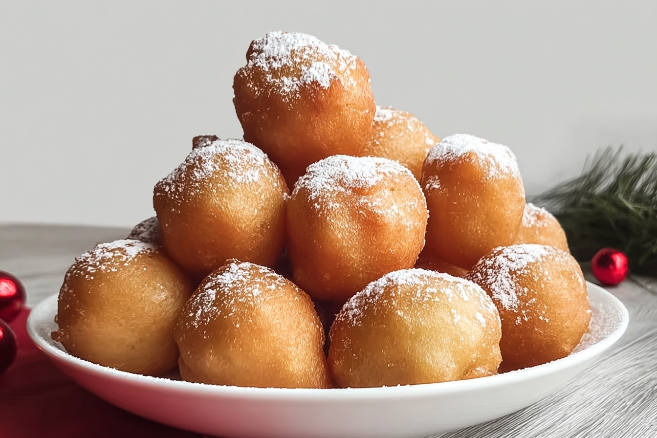 Belgian Croustillons Fried Dough Balls