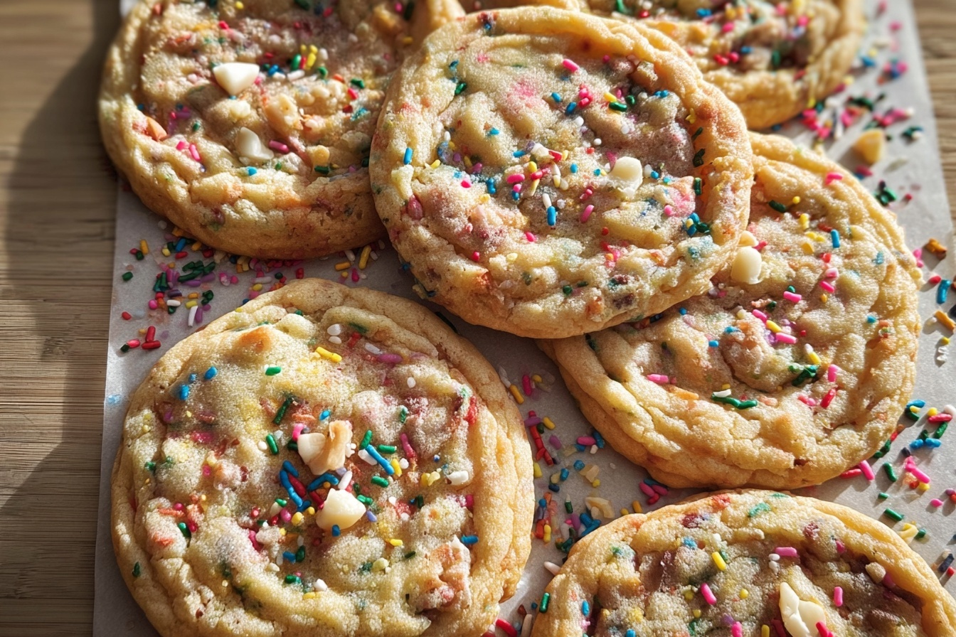 Birthday Cake Cookies