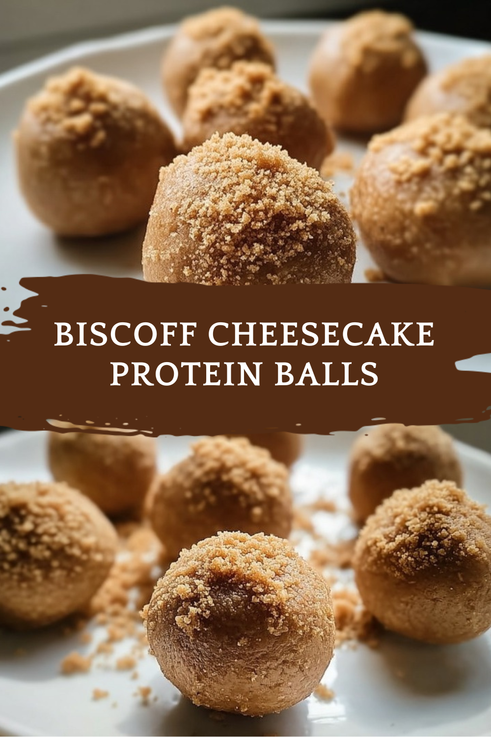 Biscoff Cheesecake Protein Balls