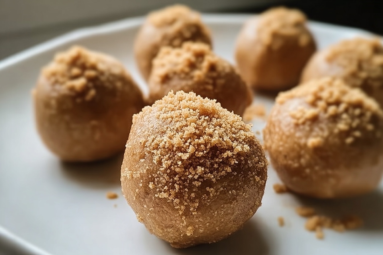 Biscoff Cheesecake Protein Balls