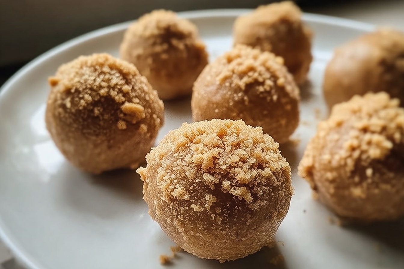 Biscoff Cheesecake Protein Balls
