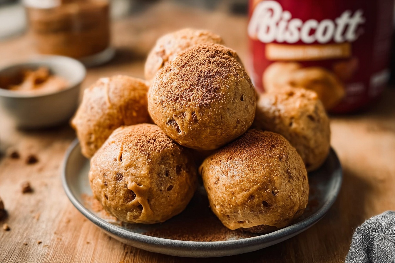 Biscoff Cheesecake Protein Balls Recipe