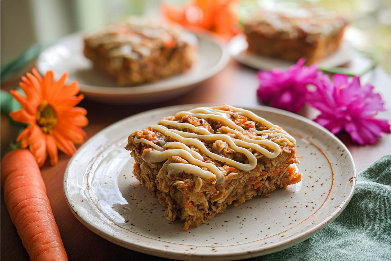 Carrot Cake Baked Oatmeal