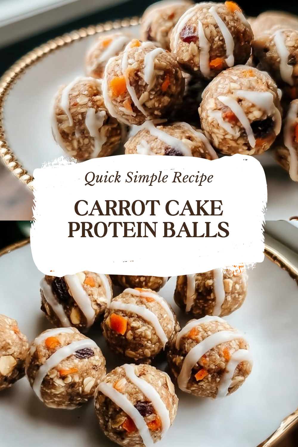Carrot Cake Protein Balls