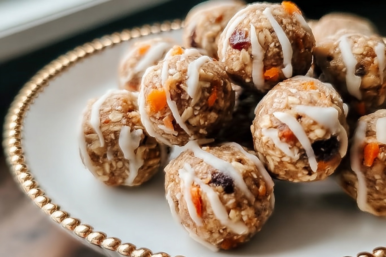 Carrot Cake Protein Balls
