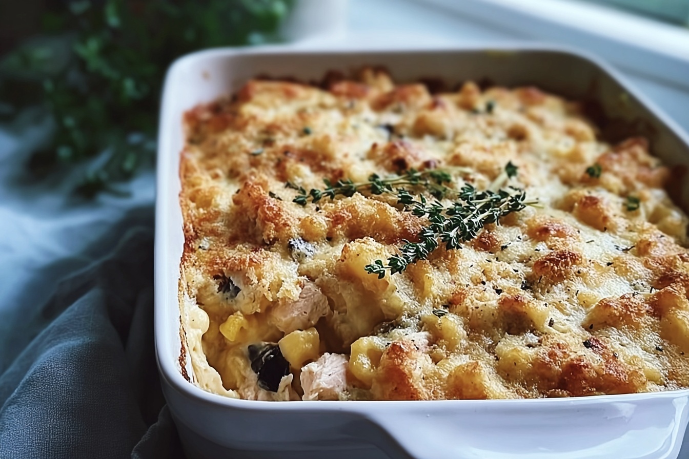 Chicken Cordon Bleu Casserole