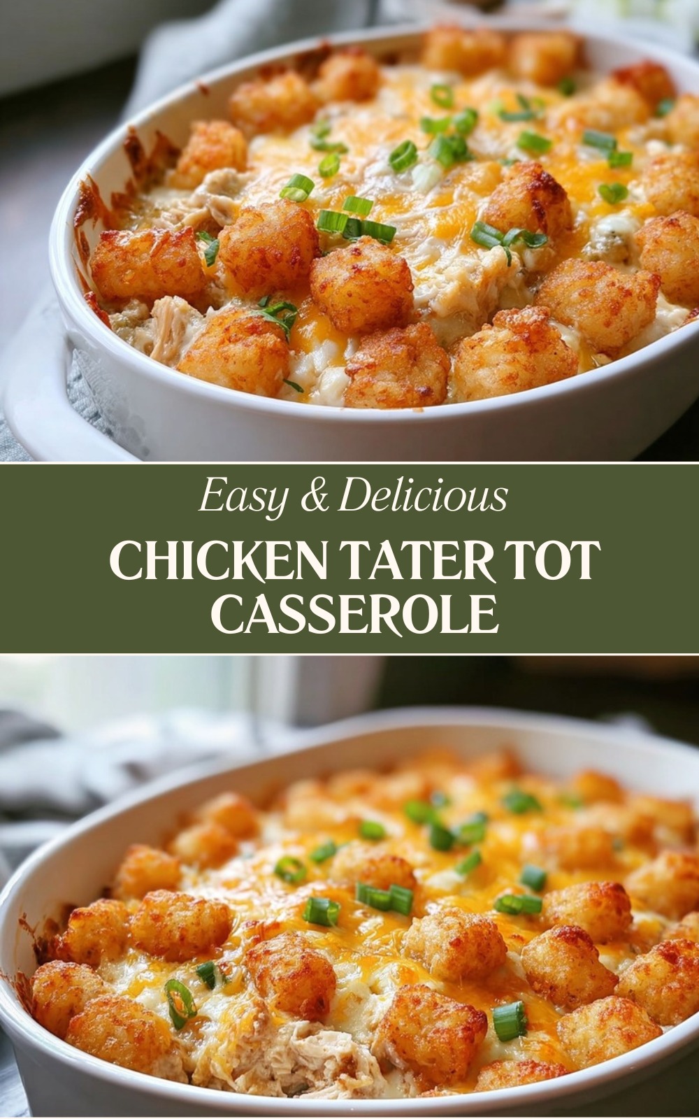 Chicken Tater Tot Casserole
