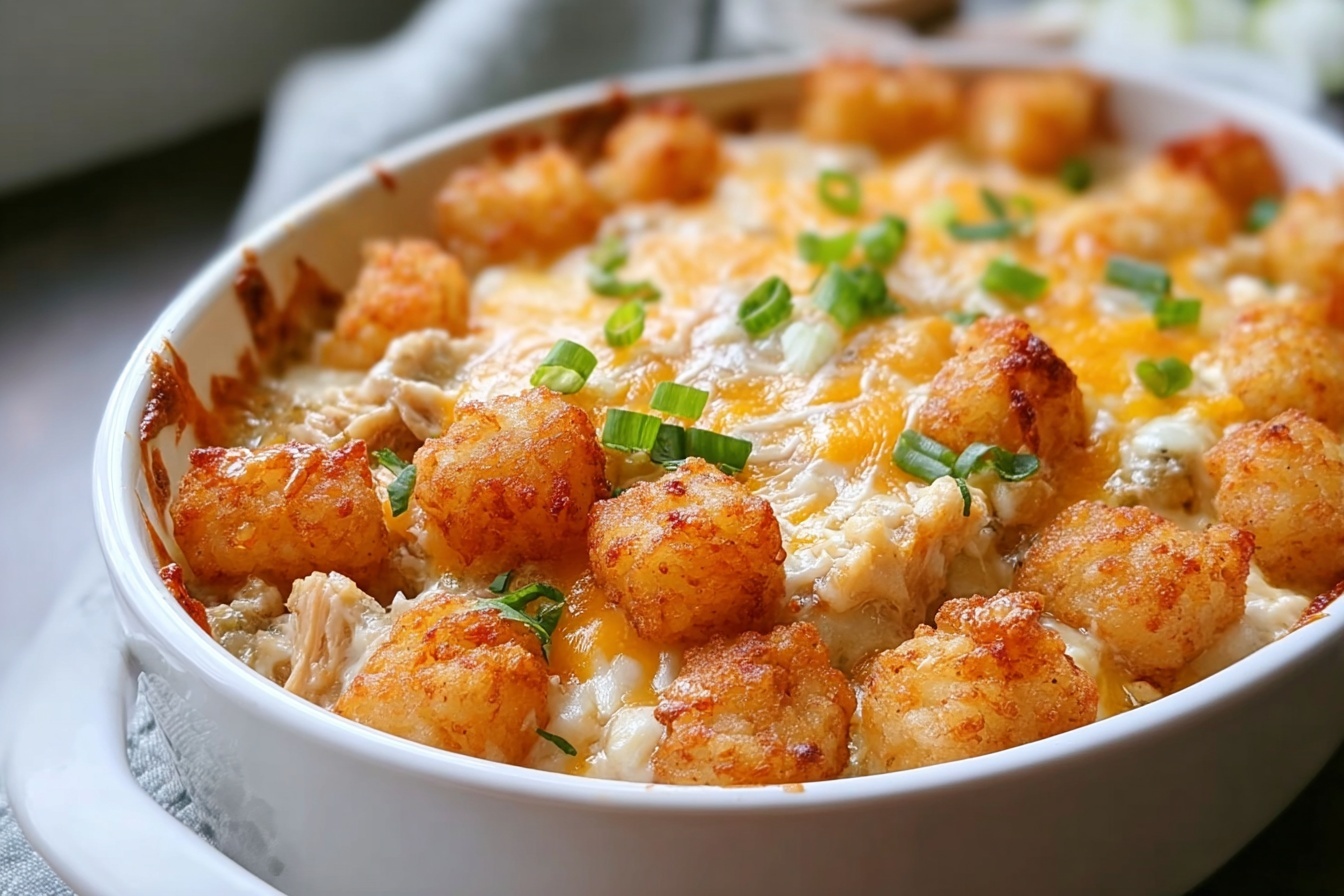 Chicken Tater Tot Casserole