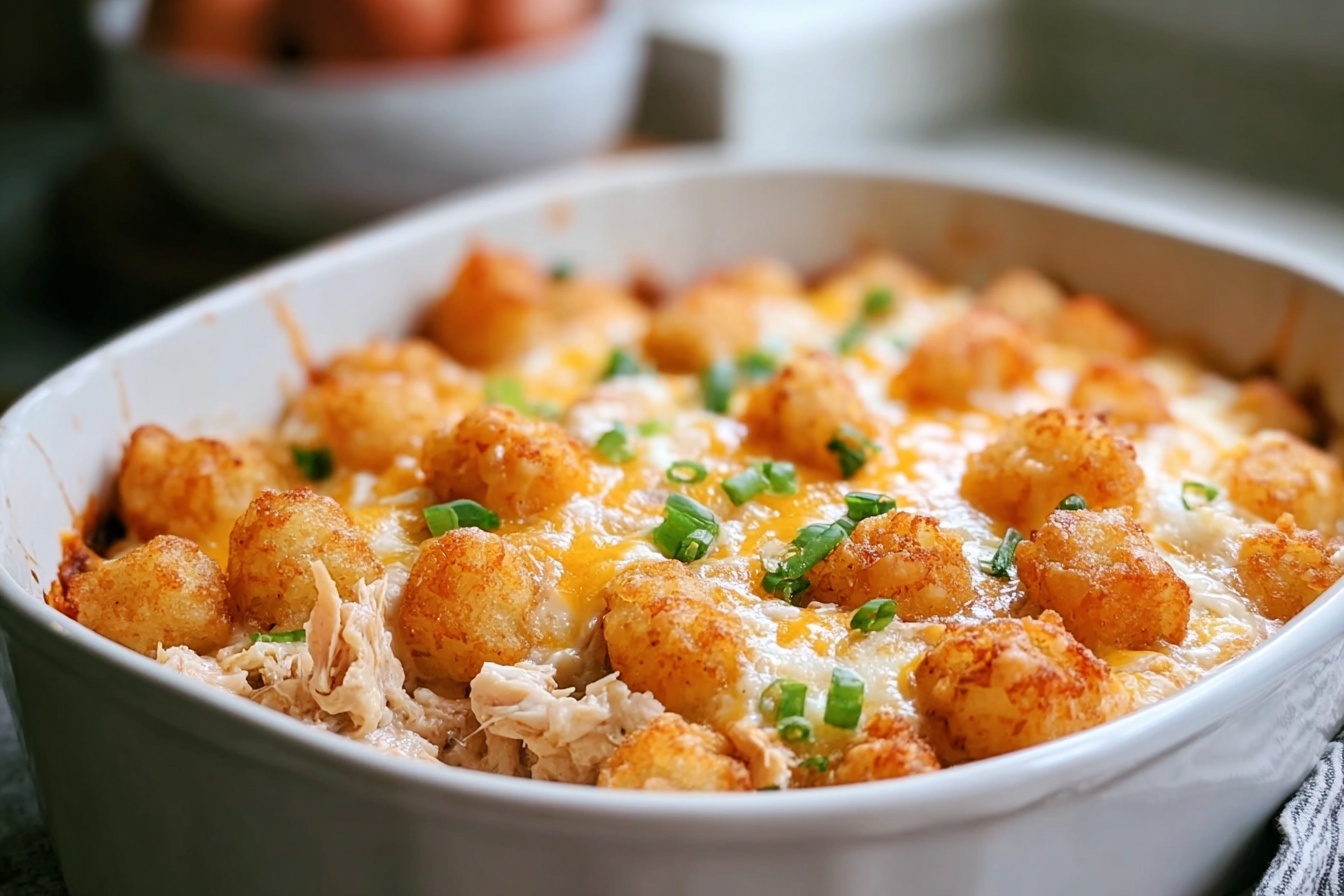 Chicken Tater Tot Casserole