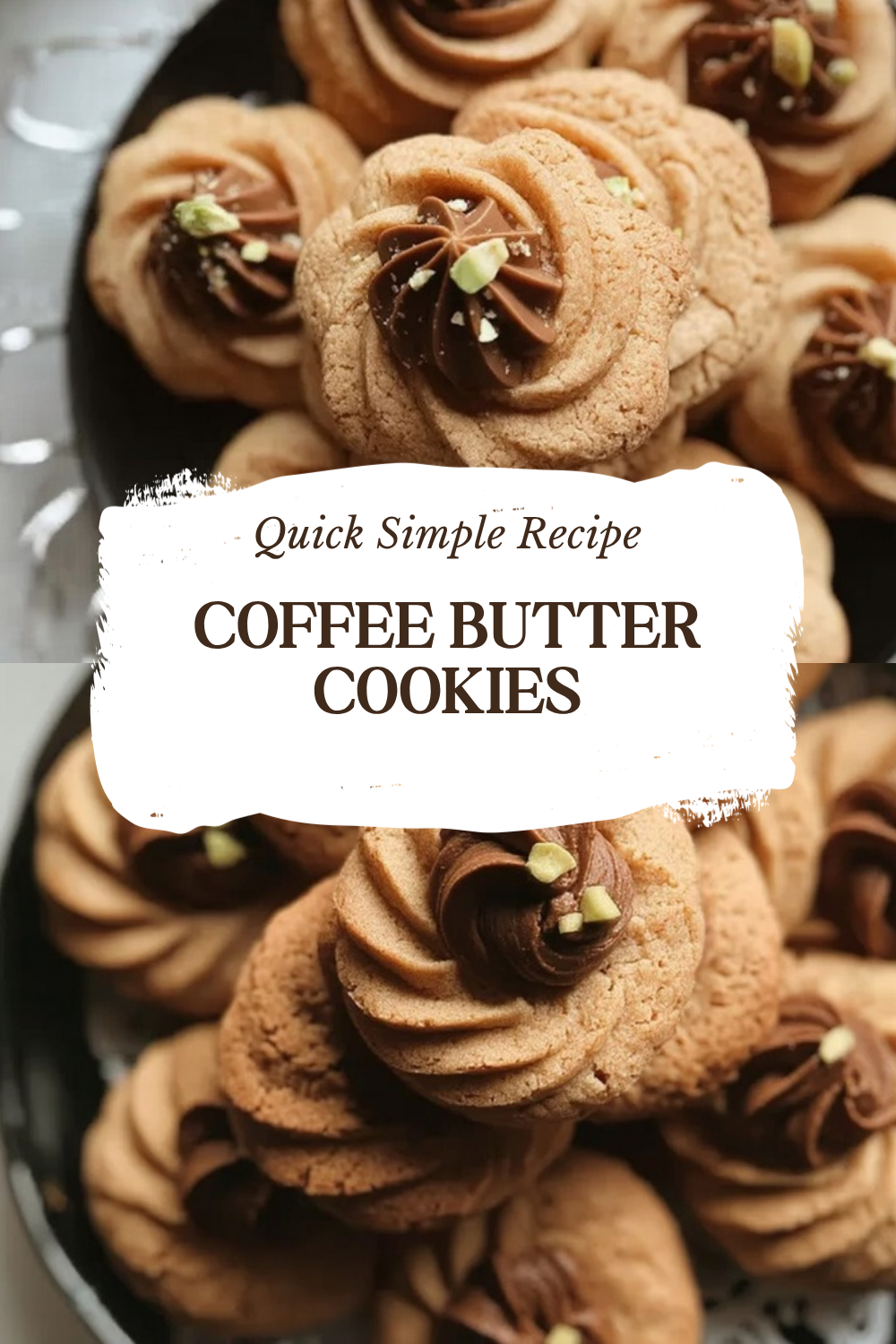 Coffee Butter Cookies