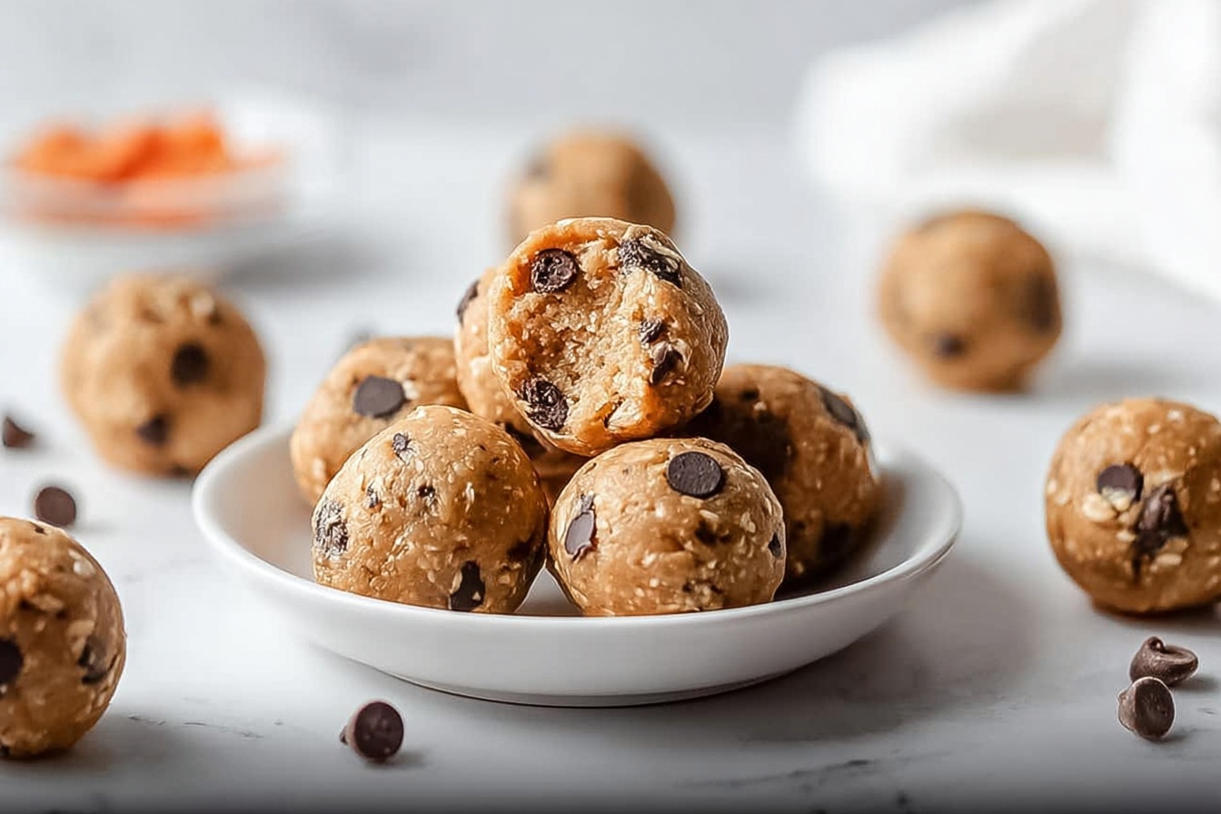 Cookie Dough High Protein Balls