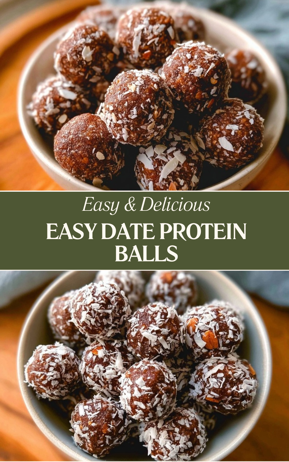 Easy Date Protein Balls