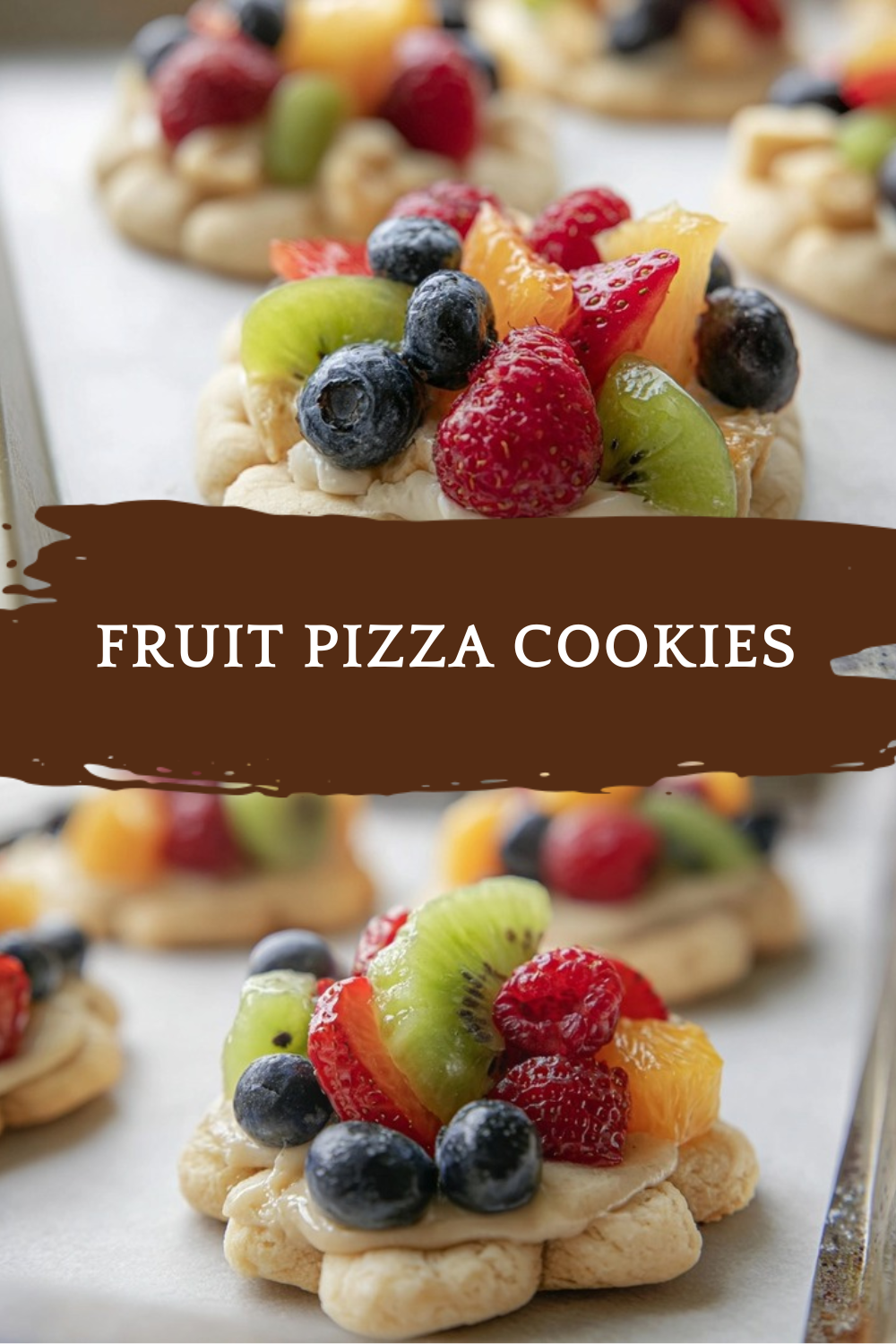 Fruit Pizza Cookies