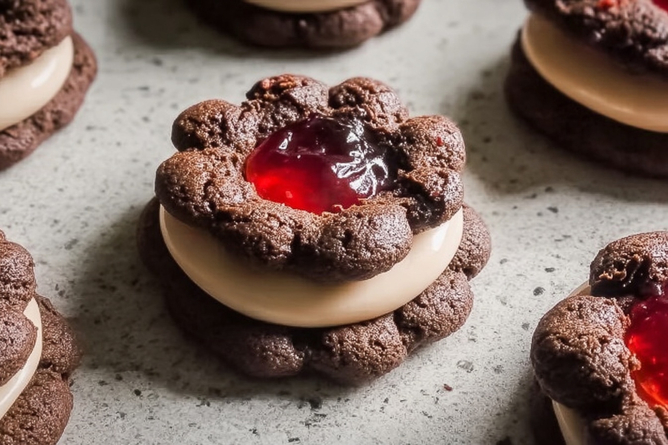 Gourmet Black Forest Cherry Cookies