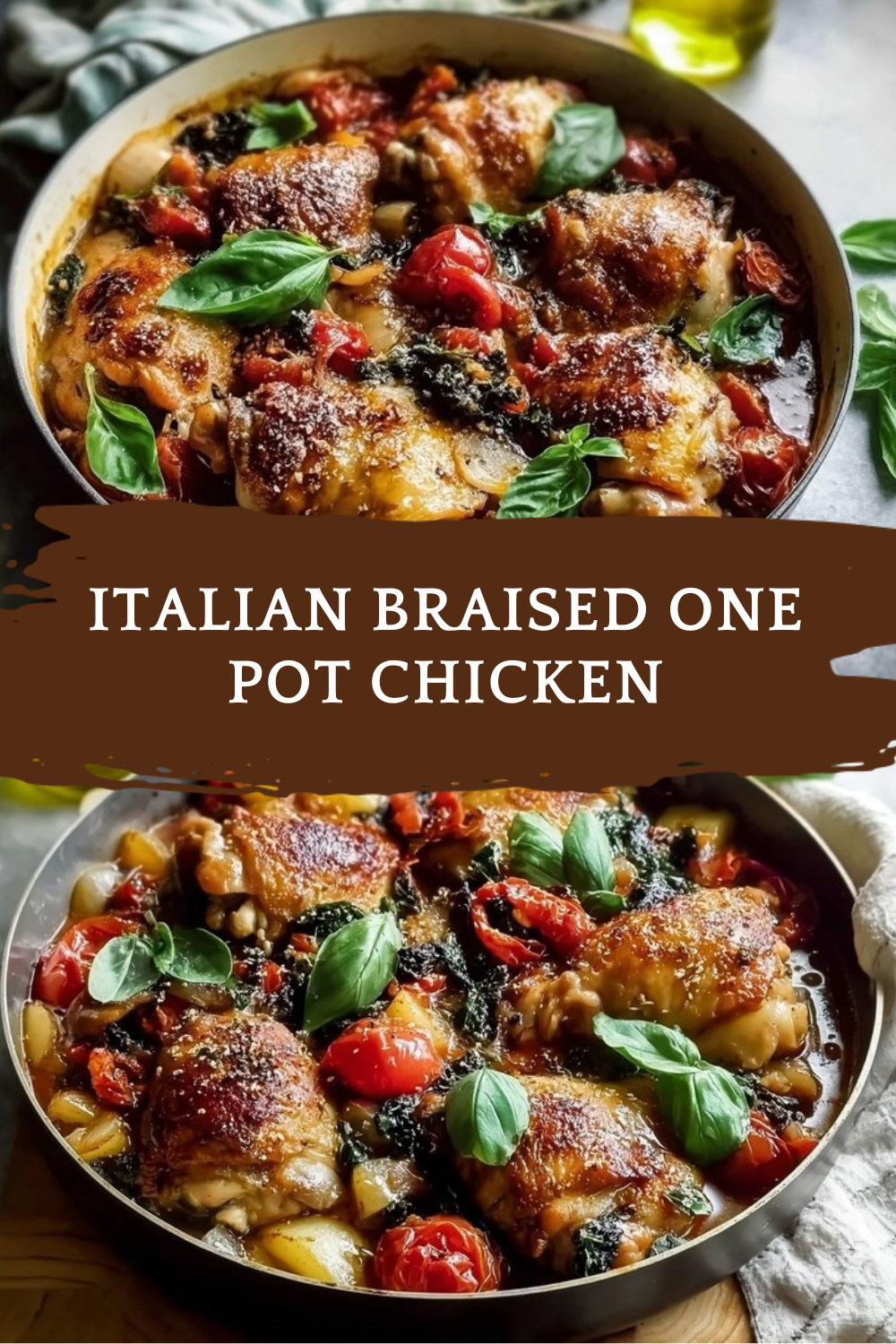 Italian Braised One Pot Chicken