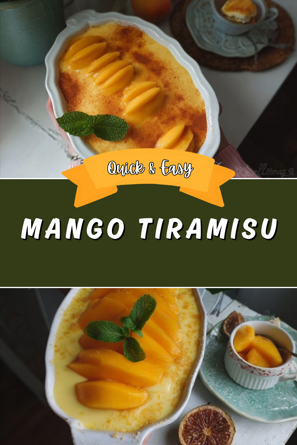 Mango Tiramisu