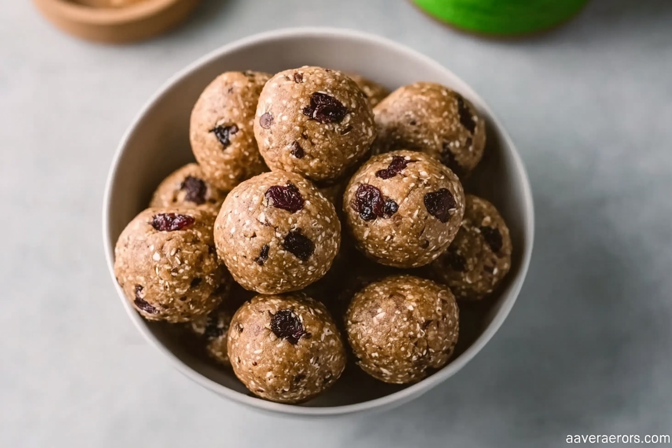 No Bake Protein Balls