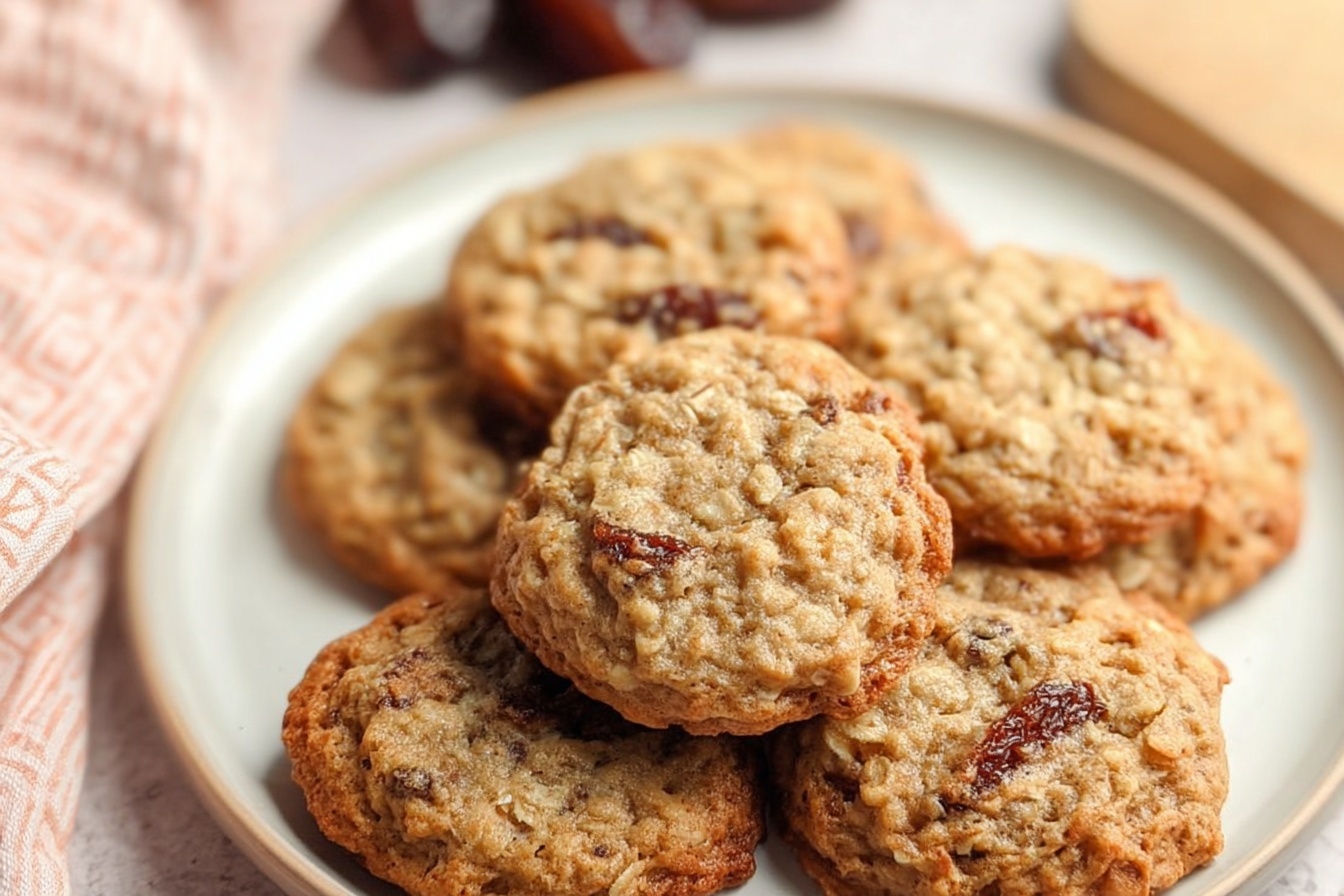 Oatmeal Date Cookies