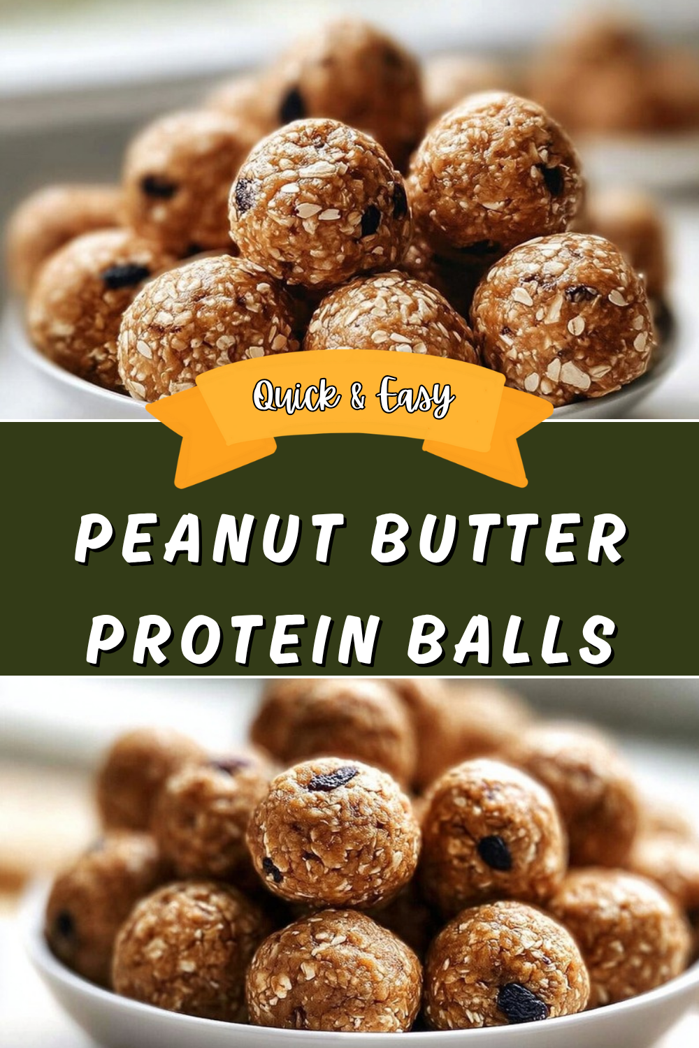 Peanut Butter Protein Balls