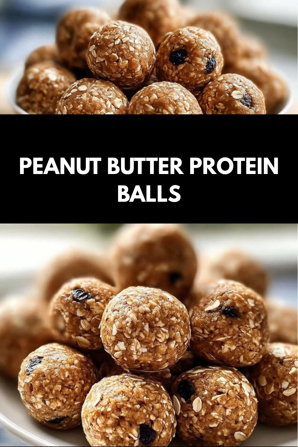 Peanut Butter Protein Balls