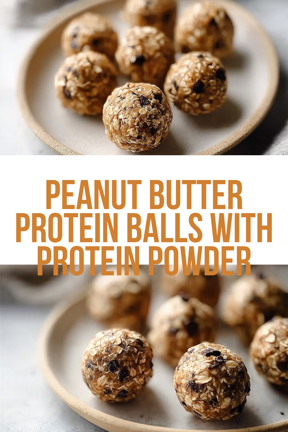 Peanut Butter Protein Balls With Protein Powder