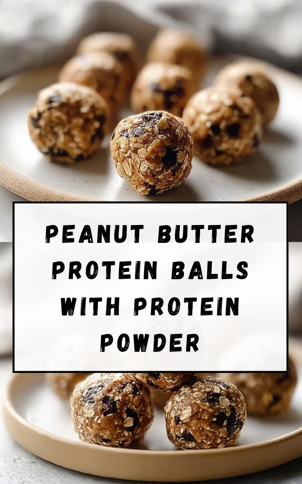 Peanut Butter Protein Balls With Protein Powder