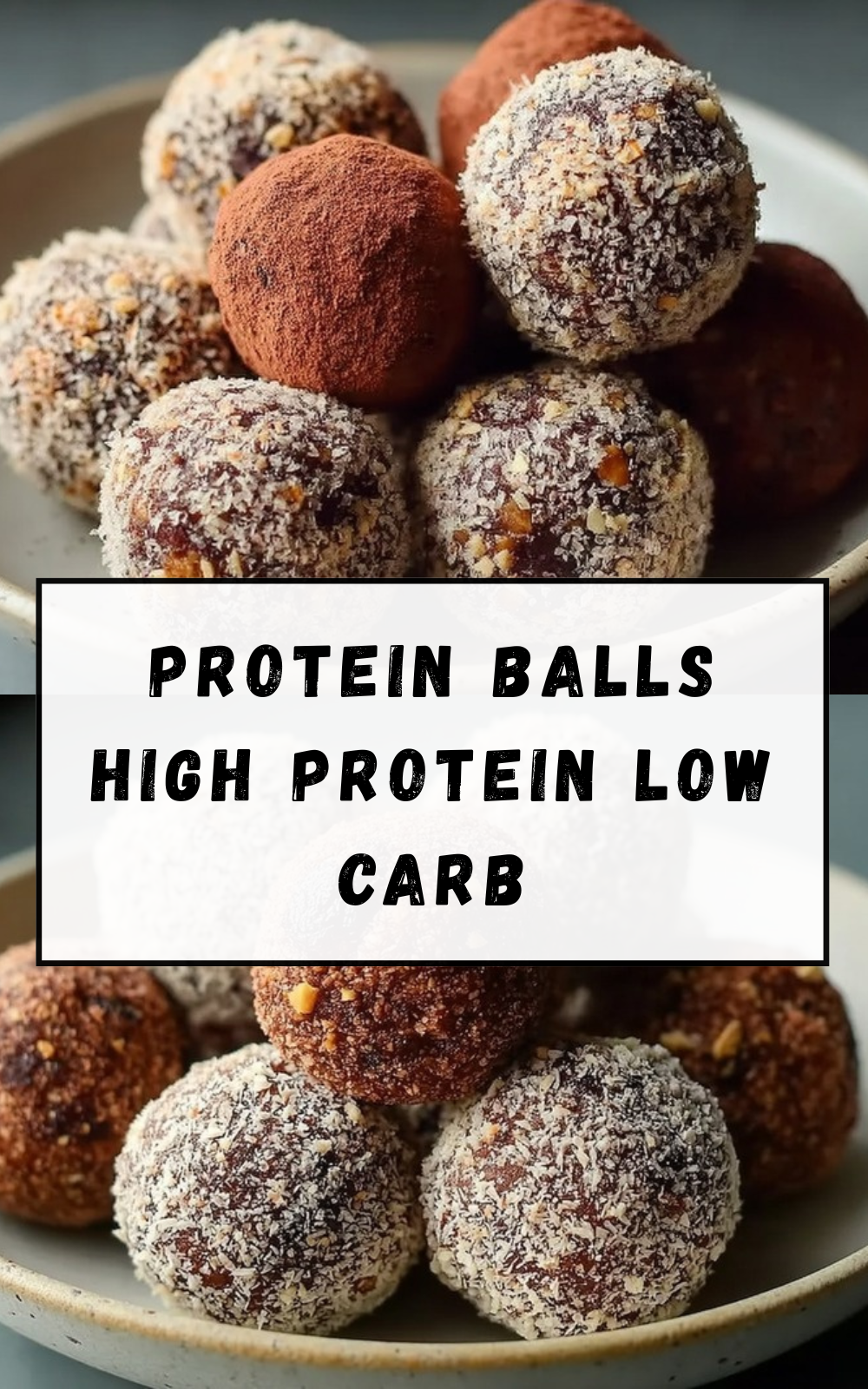 Protein Balls High Protein Low Carb