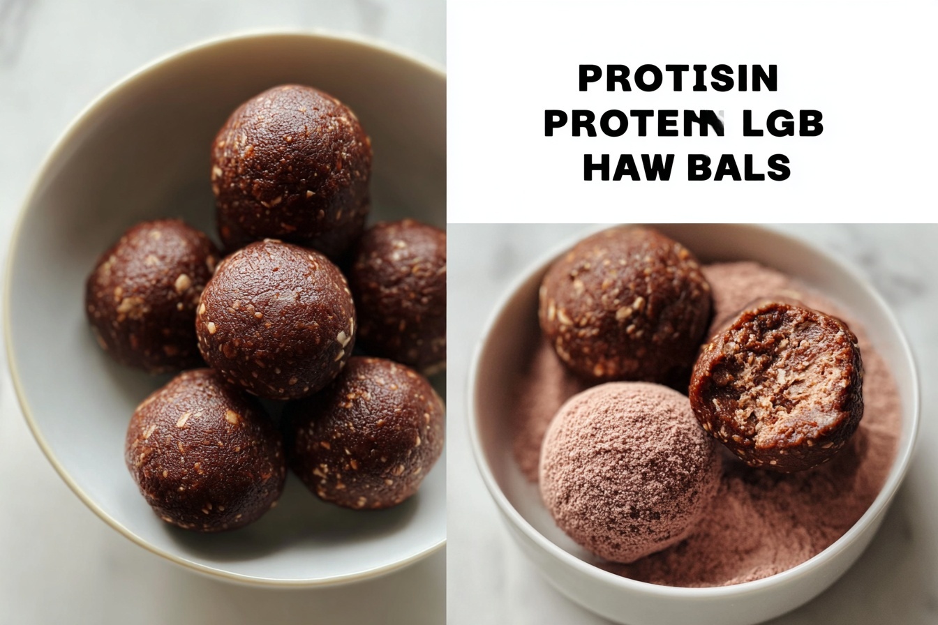 Protein Balls High Protein Low Carb
