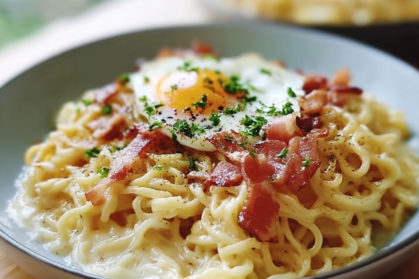 Ramen Carbonara