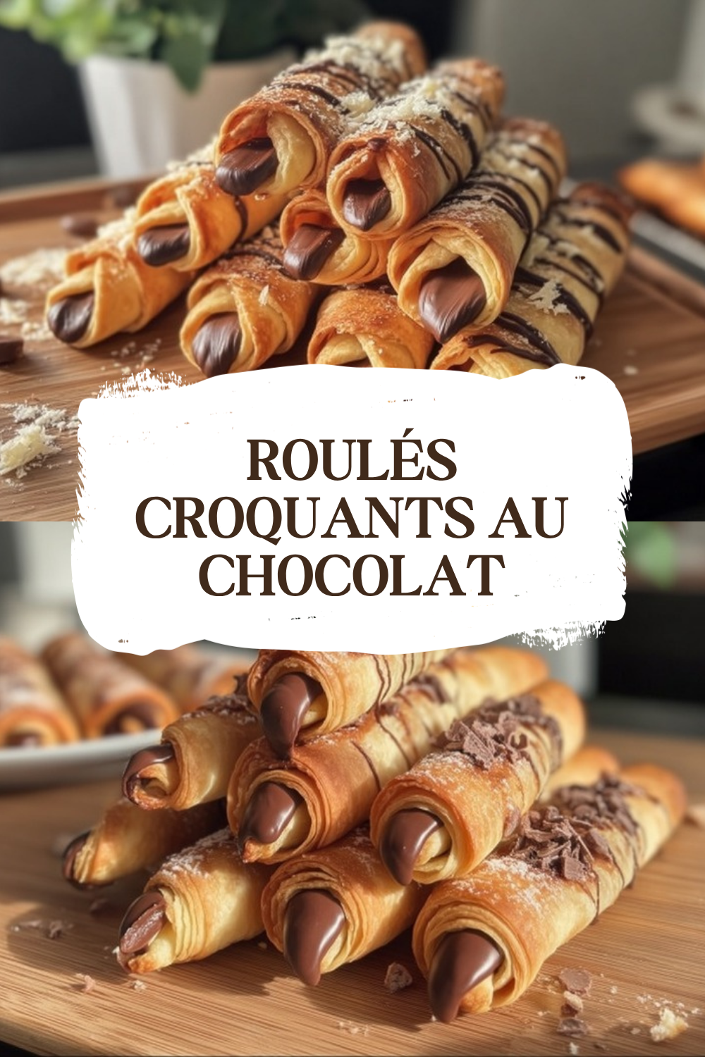 Roulés Croquants Au Chocolat