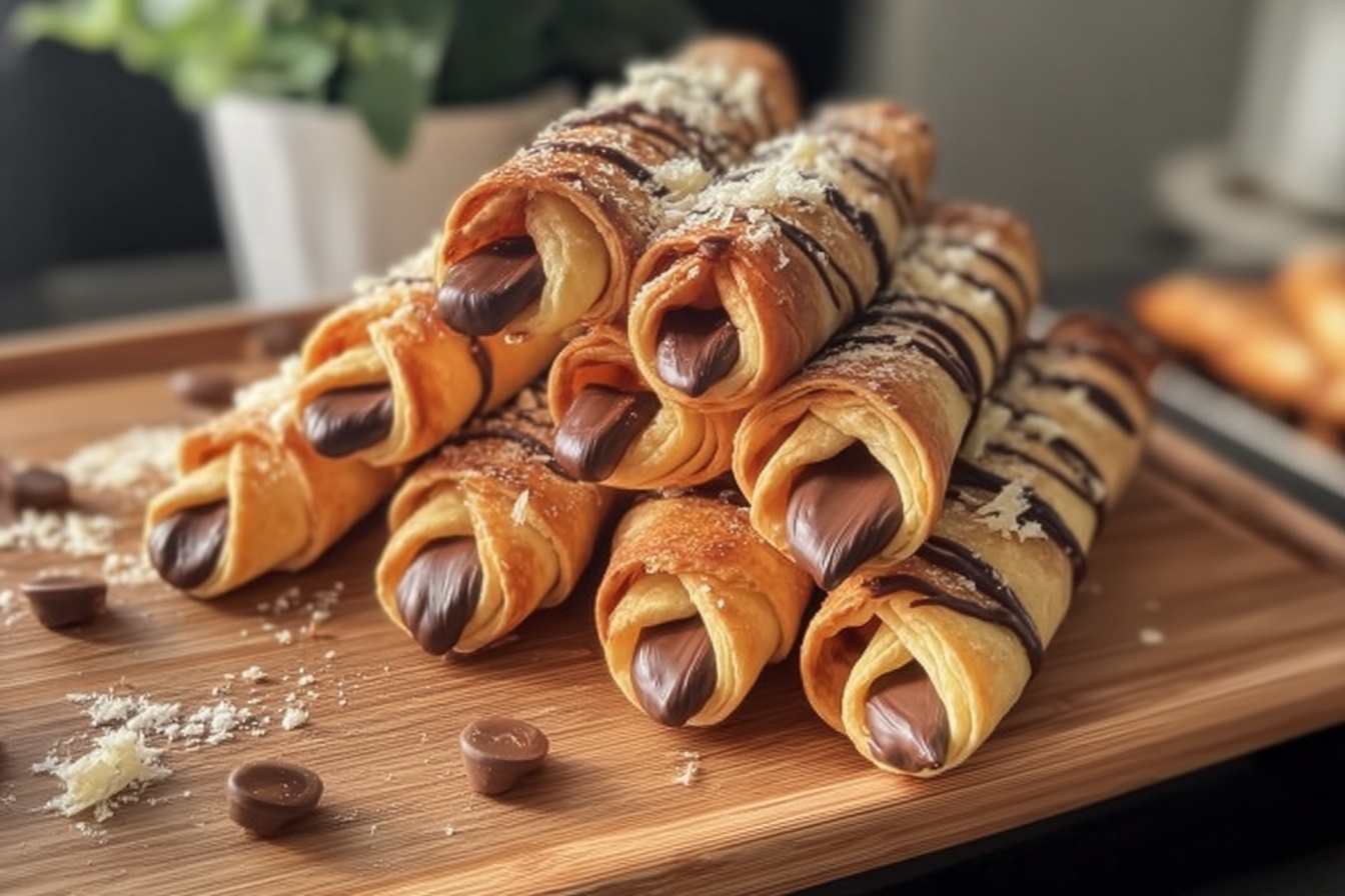 Roulés Croquants Au Chocolat