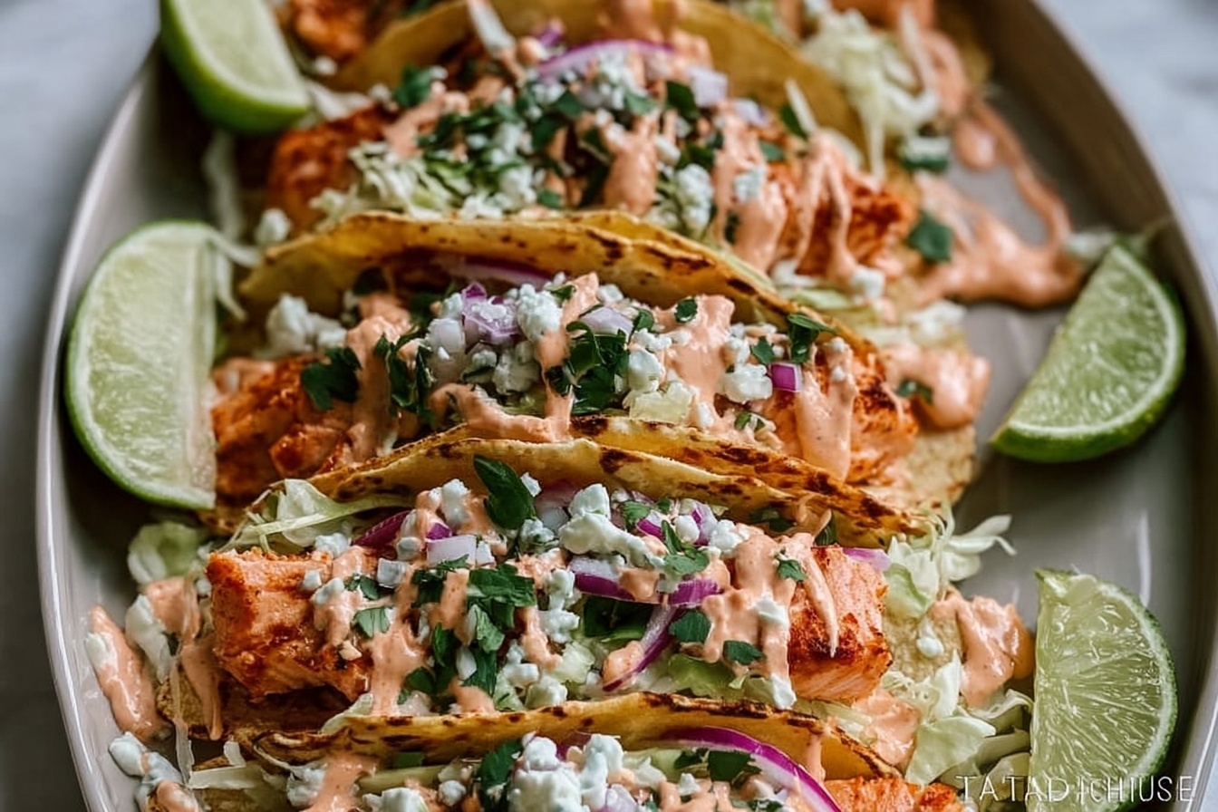 Salmon Tacos