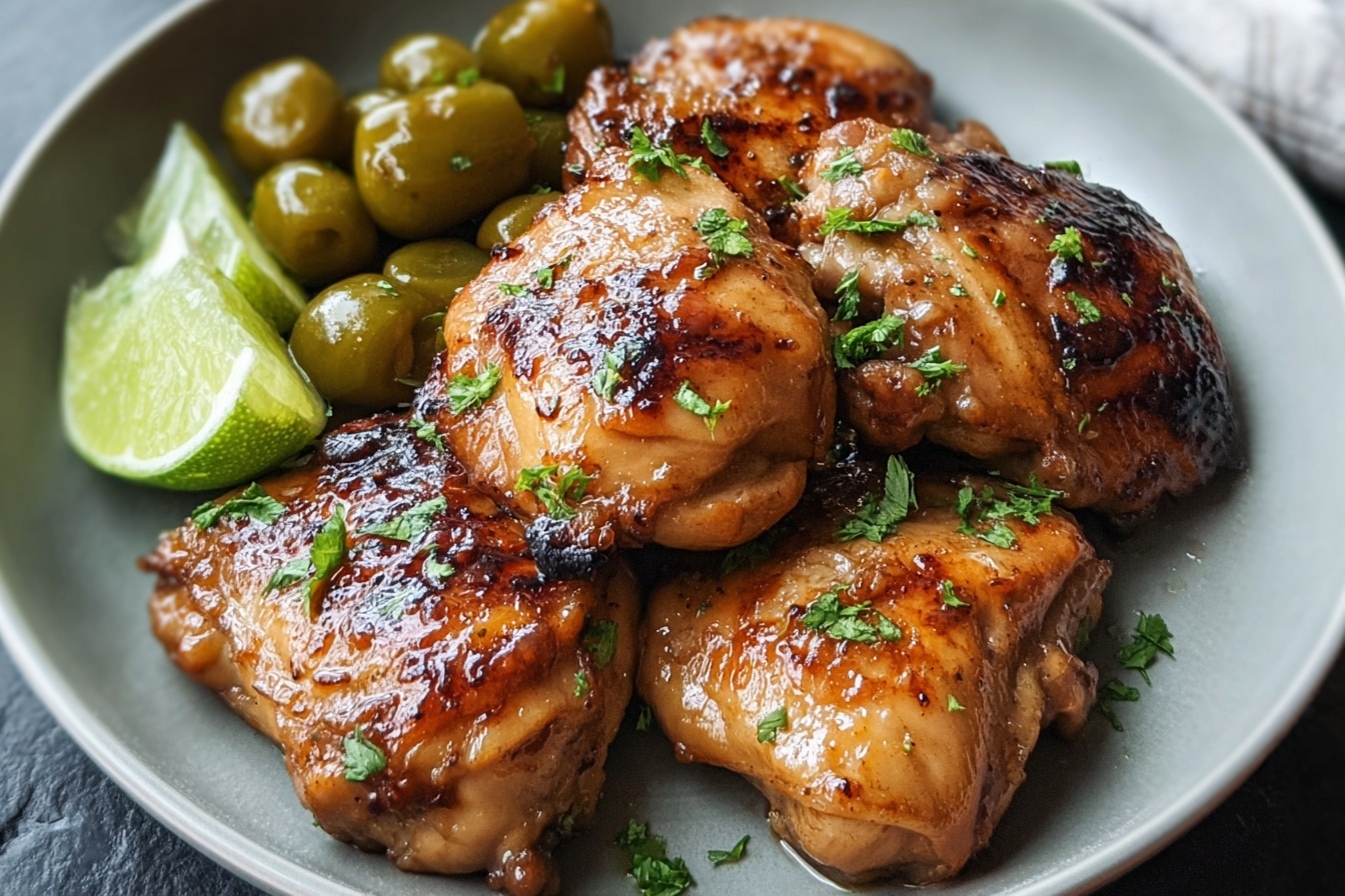 Slow Cooker Honey Lime Chicken